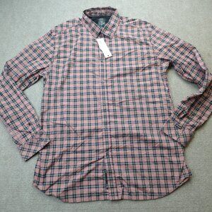 Diesel Shirt XL Pink Plaid Sashton NEW